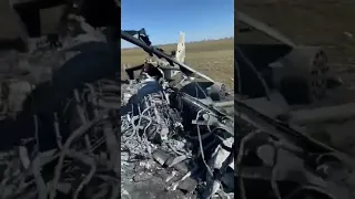 Forças Armadas da Ucrânia destruíram um helicóptero Ka-52 de reconhecimento e ataque inimigo