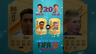 Kevin De Bruyne Vs Mesut Özil | Fifa Card History #fifa #ultimateteam #shorts