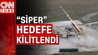 Türkiye'nin yerli uzun menzilli hava savunma sistemi  "SİPER" hedefi 12'den vurdu