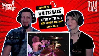 Whitesnake crying in the rain and Tommy Aldridge Drum Solo REACTION by Songs and Thongs