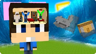 DANI BÁZIS VS ÓRIÁS TSUNAMI A MINECRAFTBAN!