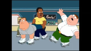 Family Guy - Peter and the Guys ,go Ice Skating and then Meg Shows up