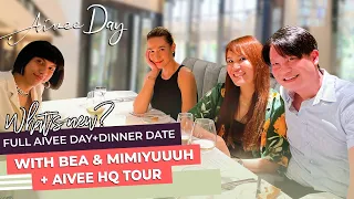 WHAT'S NEW? AIVEE DAY + DINNER DATE WITH BEA & MIMIYUUUH