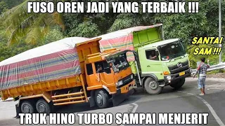 FUSO Oren Jadi Yang Terbaik di Tanjakan Viral (Bukan Sitinjau Lauik)