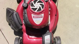 5 minute fix for a lawn mower that starts then stalls