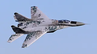 The RC Geek's Freewing MiG-29 Fulcrum Twin 80mm EDF Flight at MRCF