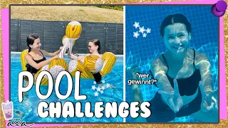 DIE BESTEN POOL CHALLENGES IM SOMMER! WER GEWINNT?! 💜 Alles Ava