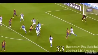 Lionel Messi - 91 Goals in 2012 (Quick Version) 🤘🏻