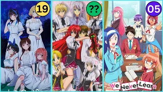 Top 20 Harem Anime of All Time [Google Rating]