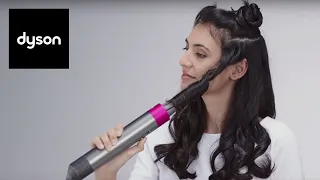 How to curl your hair with Coanda air using the Dyson Airwrap™ styler.