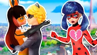 CAT NOIR y Volpina Se Vuelven NOVIOS 😱 LADYBUG esta muy CELOSA 💔 Juguetes Fantásticos