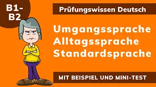 Umgangssprache(B1 | B2)⭐️⭐️⭐️Wortschatz verbessern