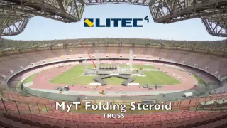 LITEC MyT FOLDING STEROID ROOF - San Paolo Stadium (Naples, Italy)