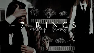 The Malfoy Family | 7 Rings