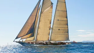 Classic schooner BORKUMRIFF IV