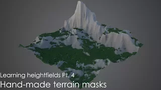 Learning heightfields Pt 4: Hand-made masks