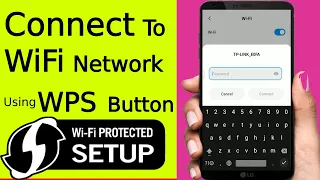 ✓ How to connect to WiFi Network Using #WPS Button WiFi Protected Setup | Without Password 4K