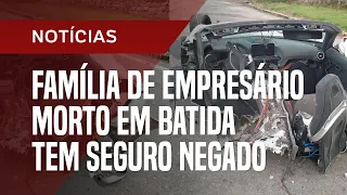 Família de empresário que morreu em Mercedes a 180 km/h tem seguro negado; carro partiu no meio