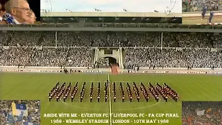 ABIDE WITH ME–FA CUP FINAL HYMN–EVERTON FC V LIVERPOOL FC – FA CUP FINAL 1986 – WEMBLEY STADIUM