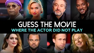Guess the Movie Where the Actor Did Not Star In | Movie Quiz