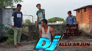 DJ Movie Best Spoof Ever : Best Action Scene Ever | ft. Allu Arjun Action | Adarsh Anand |not4all