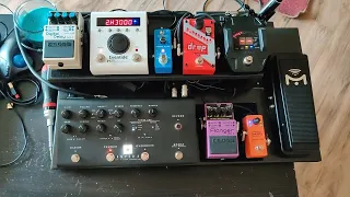 Blackstar Amped 3 on my new pedal board