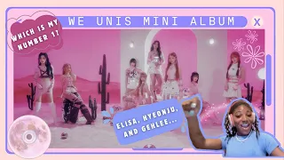 WE UNIS MINI ALBUM REACTION