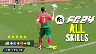 FC 24 ALL 130 SKILL MOVES TUTORIAL | Xbox & Playstation