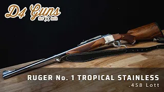 Ruger No 1 Tropical Stainless - Rare Big Game Hunting Rifle