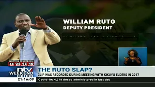 Leaked audio of Ruto allegedly saying he almost slapped Uhuru