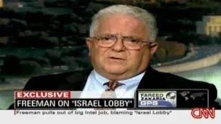 Charles "Chas" Freeman On GPS W/ Zakaria: Israel Lobby Ended His Nomination to Top Intel Job 1/2