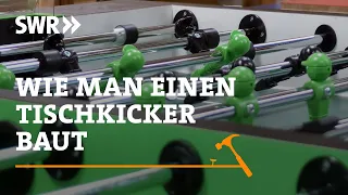 How to build a foosball table I SWR Craftsmanship