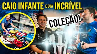 Caio Infante e sua INCRÍVEL Coleção de Camisas de Futebol (BEM ALEATÓRIA!)