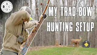 MY TRAD BOW SETUP | Stalker Stickbows Coyote FXT | My Complete Traditional Bowhunting Setup