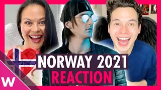 Norway Eurovision 2021 Reaction | Tix "Fallen Angel"