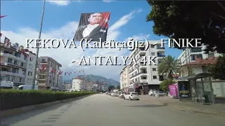 Kekova, Finike and Antalya Drive 4K - Antalya Drive, Antalya Turkey [4k]