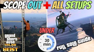 Cayo Perico FAST Scope Out & All Setups In-Depth Guide 2023 | FASTEST & EASIEST Cayo Perico Guide