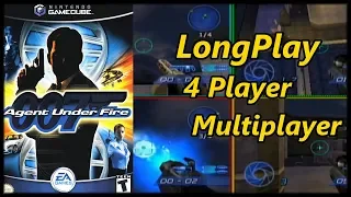 James Bond 007: Agent Under Fire - Longplay 4 Player Multiplayer (All Maps) (No Commentary)