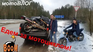 Едем покупать мотоцикл! honda cb 250 hornet! Мото влог