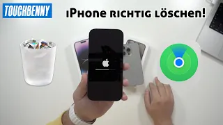 SO setzt du dein iPhone zurück! RICHTIG löschen für den Verkauf!