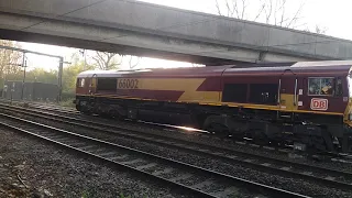 (DB 66002) Shunting Stadler 745008 At Crown Point Norwich