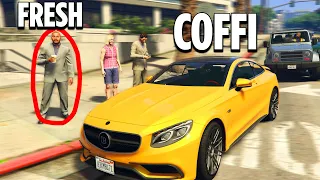 GTA 5 ГОРОДСКАЯ МАСКИРОВКА - Я БОТ ПЕШЕХОД! ПРОТИВ КОФФИ ПЕШЕХОДА БОТА И УРАГАНА БОТА! ЕЩЕ СЛОЖНЕЕ!