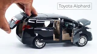 Diecast Model Car Toyota Alphard 1:24 Scale Unboxing!