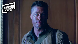 Fury: Liberating the Village (Brad Pitt HD Clip)