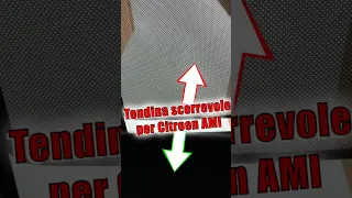 Citroen AMI tendina scorrevole [a costo ZERO] #citroenami #ami #fullelectric