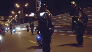 ODEN - PALI  (T.P.T. Remix ) Russian Rap - Hardcore / Crazy Bikers on Moscu