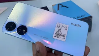 OPPO A78 5G Blue Unboxing & Honest Review 🔥 | Oppo A78 5G Price | Oppo A78 #5G Retail Unit