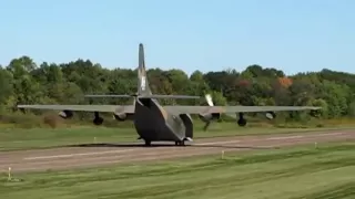 Fairchild C-123 Provider "Thunder Pig" takeoff.