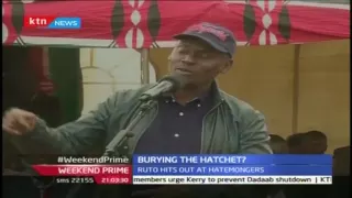 Ruto and Kabogo bury the hatchet as they share a podium in Kuresoi North in Nakuru County