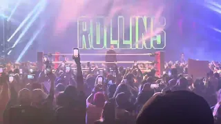 Seth Rollins Entrance WWE Monday Night RAW 1/29 Tampa